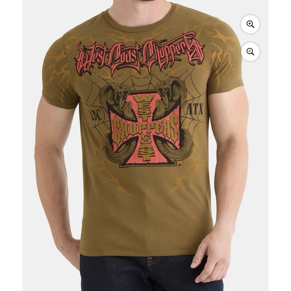 West Coast Choppers Graphic T-Shirt – Men's 2XL – Short Sleeve – NWT